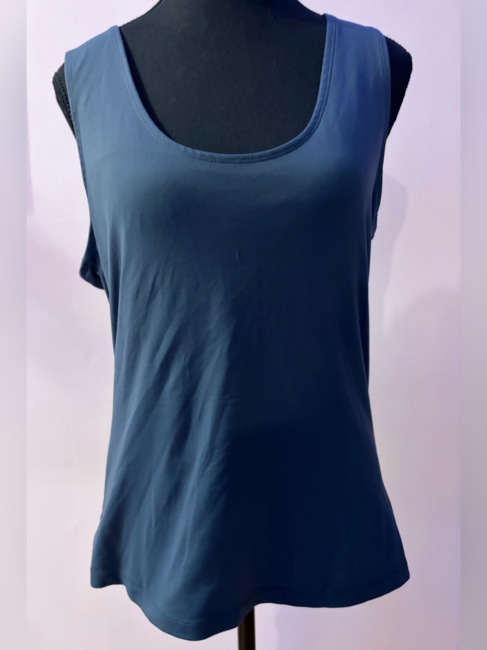Joe Fresh Dark Blue Racerback Tank Top XL